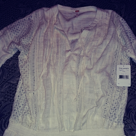 BRAND NEW FREE PEOPLE NOMAD PEASANT DRESS - Picture 2 of 3